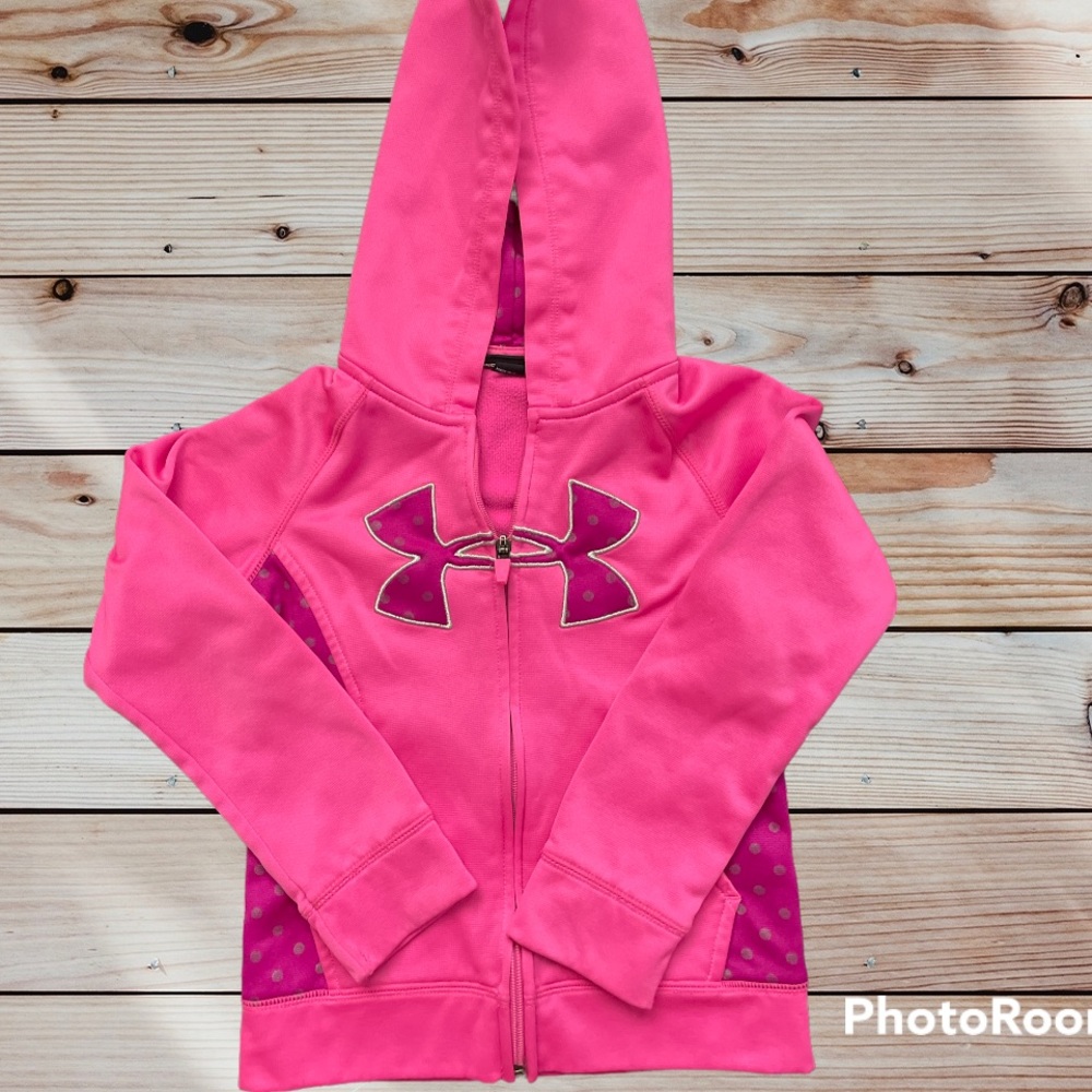 Under Armour Zip Up jacket size 4 EUC